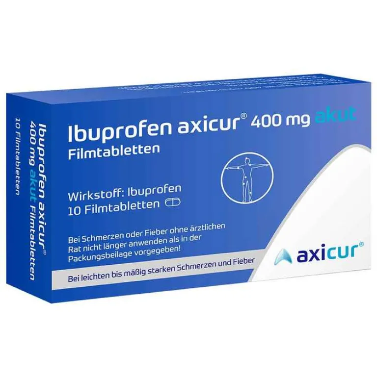 axicur Ibuprofen ® 400 mg akut Filmtabletten, 10 St