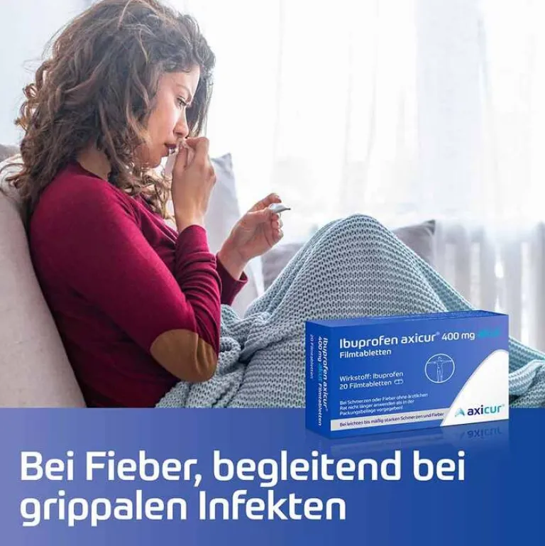 Hot Ibuprofen ® 400 mg akut Filmtabletten, 50 St Zahnschmerztabletten|Regelschmerzen Tabletten
