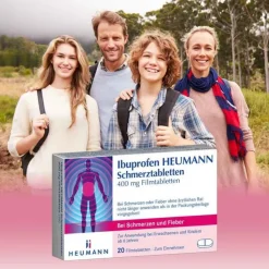 Ibuprofen HEUMANN Schmerztabletten 400 mg, 10 St