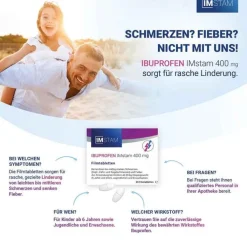 IBUPROFEN IMstam 400 mg Filmtabletten, 20 St