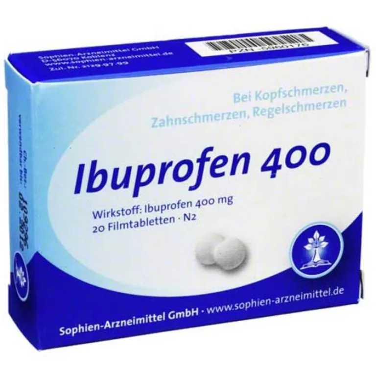 Online Sophien Ibuprofen 400 Filmtabletten, 20 St
