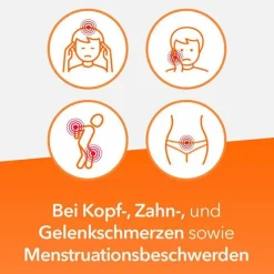 Hot IBU-® 400 mg akut Schmerztabletten, 50 St Zahnschmerztabletten|Regelschmerzen Tabletten