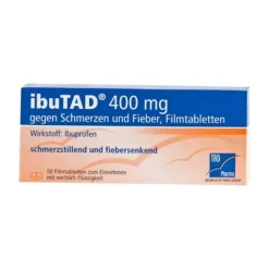 Clearance Ibu 400 mg gegen Schmerzen und Fieber Filmtabletten, 50 St Ibuprofen|Mittel Gegen Fieber