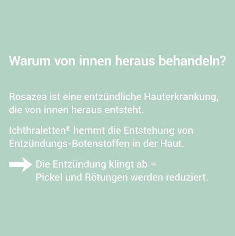 Online Ichtraletten Ichthraletten® 200 mg Tabletten bei Rosazea, 168 St