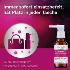 Immun Rachenspray Dr. Koll Gemmo Komplex Vit.B6 B12, 20 ml