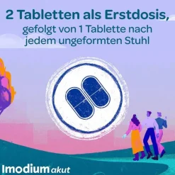Best Imodium akut Duo - bei akutem Durchfall mit Blähungen, 12 St