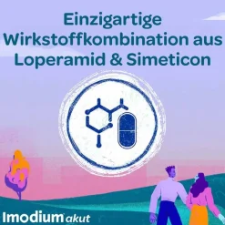 Outlet Imodium akut Duo - bei akutem Durchfall mit Blähungen, 6 St