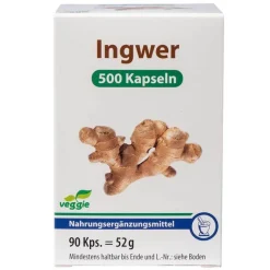 Canea-Pharma Ingwer 500 Kapseln, 90 St