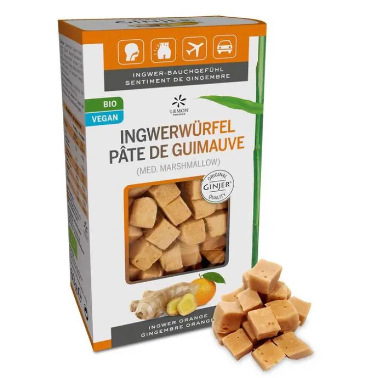 Outlet Ingwer Ingwerwürfel Orange, 60 g Sonstige Süssigkeiten|Bonbons & Pastillen
