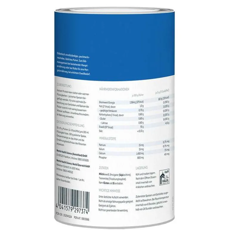 New Instant Protein Pulver, 400 g Eiweiß