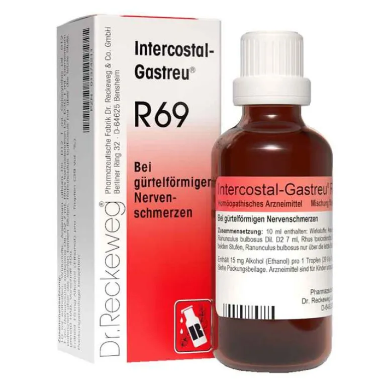 Clearance Gastreu Intercostal- R69 Tropfen zum Einnehmen, 50 ml