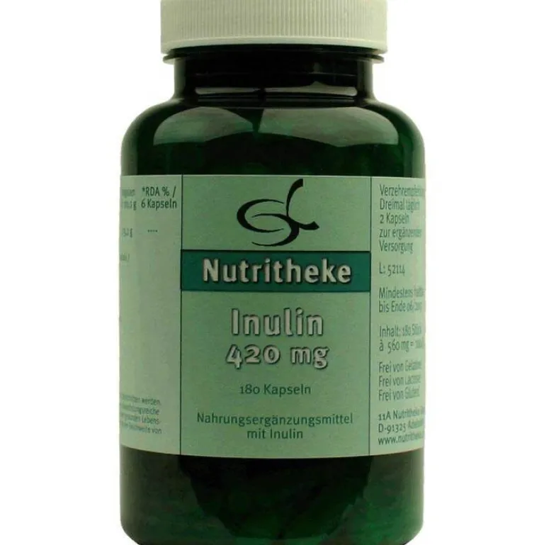 New Green line Nutritheke Inulin 420 mg Kapseln, 180 St