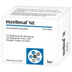 New Inzelloval NE Filmtabletten, 100 St Selen|Magnesium