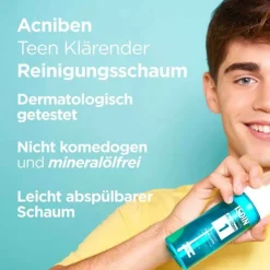 ISDIN Acniben Teen klärende Gesichtsreinigung Schaum, 150 ml