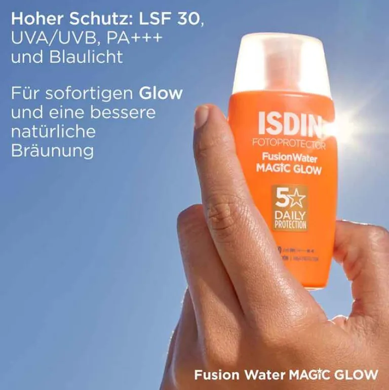 Discount Isdin Fotoprotector Fusion Water Magic glow SPF 30, 50 ml