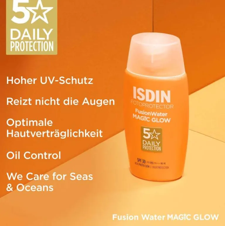 Discount Isdin Fotoprotector Fusion Water Magic glow SPF 30, 50 ml
