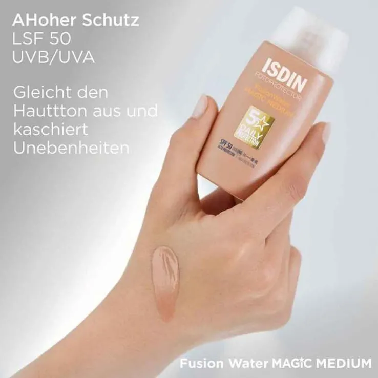 Isdin Fotoprotector Fusion Water Color medium SPF 50, 50 ml