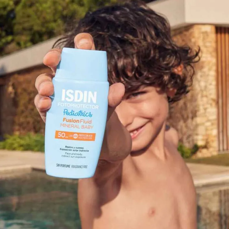 Best Fotoprotector Pediatrics Fusion Fluid Mineral Baby SPF 50, 50 ml Kinder Sonnenpflege|Mineralische Sonnencreme