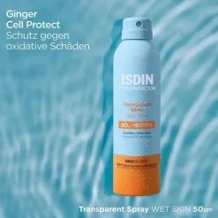 Online Isdin Fotoprotector Wet Skin Spray LSF 50, 250 ml