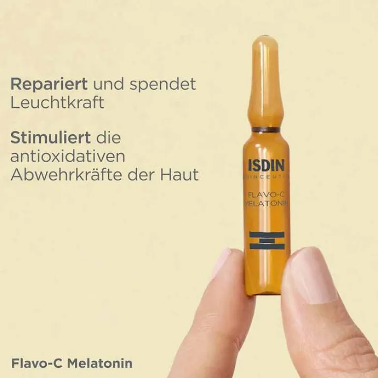 ISDIN ceutics Flavo-C Melatonin Serum Ampulle , 10X2 ml