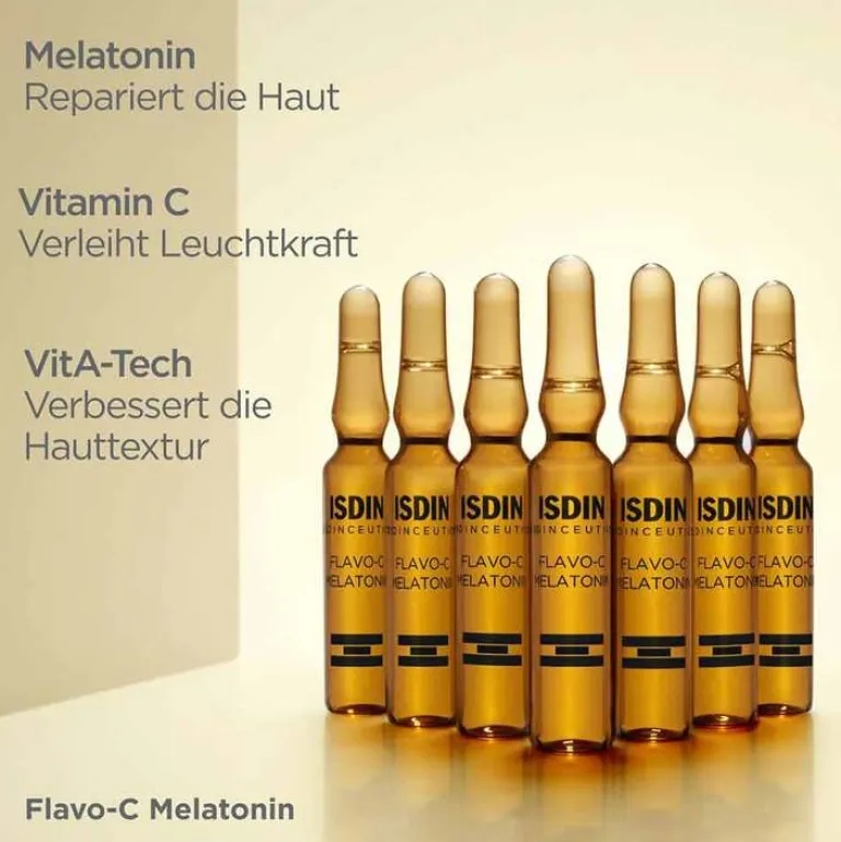 ISDIN ceutics Flavo-C Melatonin Serum Ampulle , 10X2 ml