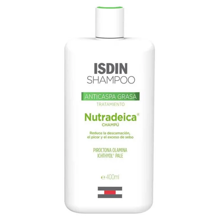 Online Isdin Nutradeica Shampoo gegen Schuppen und fettiges Haar, 400 ml