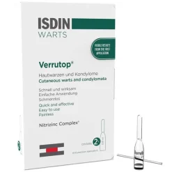 Hot Isdin Verrutop Ampullen, 2X0.1 ml