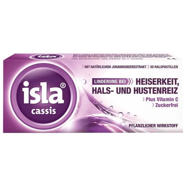 isla® cassis Pastillen, 30 St