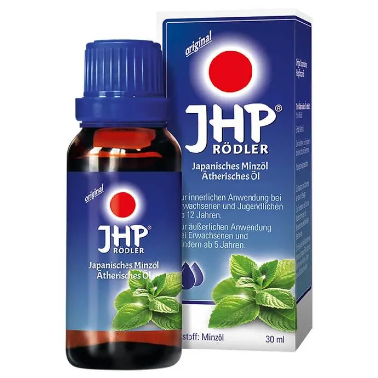 Hot ® Rödler Japanisches Minzöl, Ätherisches Öl, 30 ml Aromatische Düfte|Verdauung