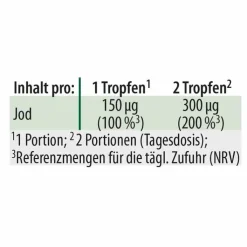 Jod Tropfen Dr. Jacob`s, 20 ml