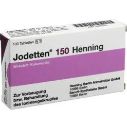 Jodetten 150 Henning Tabletten, 100 St