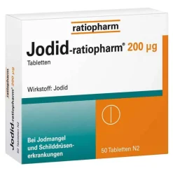 Hot Jodid-® 200 µg Tabletten, 50 St Jod