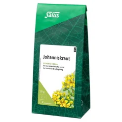 Hot Johanniskraut Arzneitee Hyperici herba Bio , 50 g Beruhigungstee|Wund- & Heilsalbe
