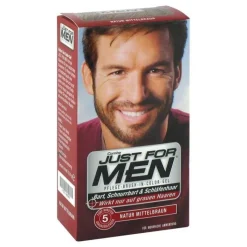 Just for men Brush in Color Gel mittelbraun, 28.4 ml