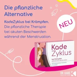 KadeZyklus bei Krämpfen während der Menstruation, 30 St