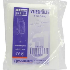 Dr. Junghans Kalt-Warm Kompresse Vlieshülle 12x29cm, 10 St