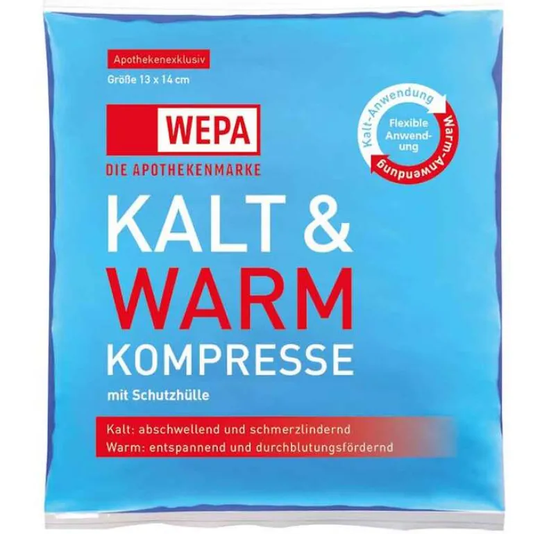 Best Kalt-Warm Kompresse 13x14cm - WEPA, 1 St Kalt-Warm Kompresse