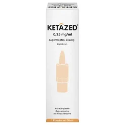 Outlet Ketazed 0,25 mg/ml Augentropfen Lösung, 1X10 ml