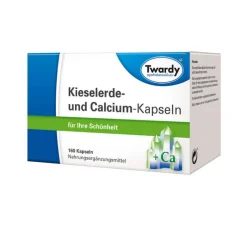 Kieselerde und Calcium Kapseln, 160 St