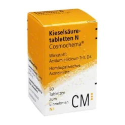 Hot Heel Kieselsäure N Cosmochema Tabletten, 50 St