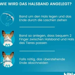 Clearance Kiltix für mittelgroße Hunde Halsband, 1 St