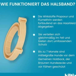 Clearance Kiltix für mittelgroße Hunde Halsband, 1 St