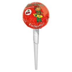 Discount Kinder Em-Eukal Lolly Wildkirsche zuckerfrei, 10 g Zuckerfreie Bonbons|Husten & Halsbonbons