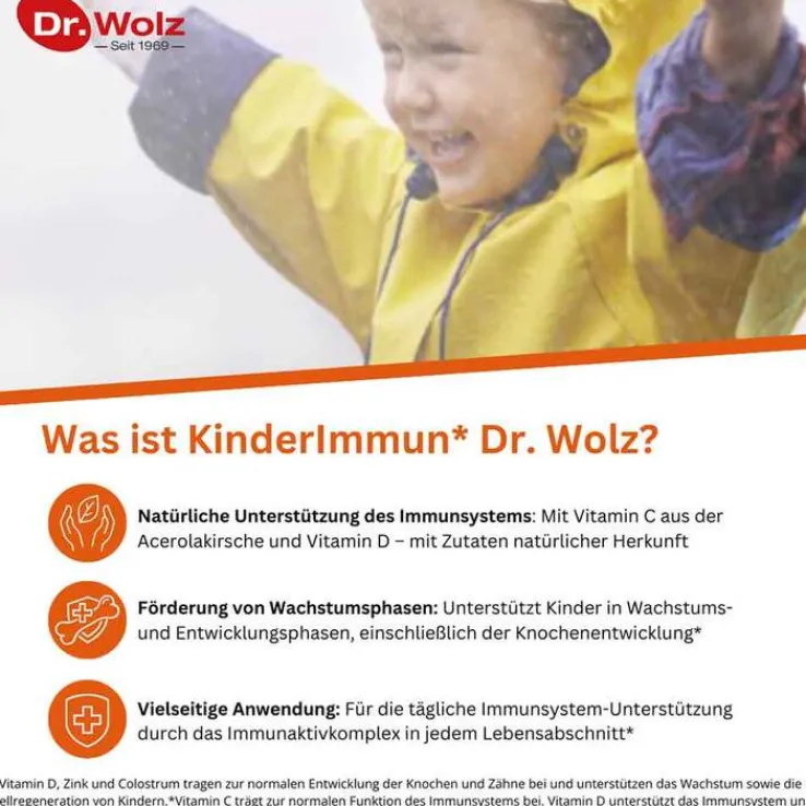 Kinderimmun Dr. Wolz Pulver, 65 g