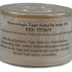 Best Kinesiologie Tape 5 cm x 5 m beige, 1 St