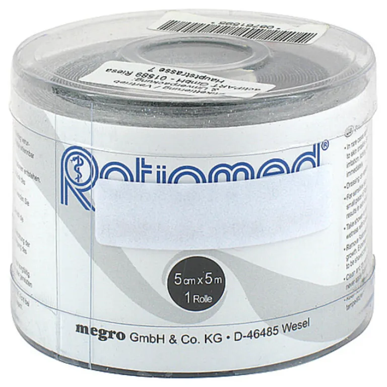 Clearance Kinesiologie Tape 5x5 cm schwarz, 1 St