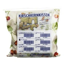 New Dr. Junghans Kirschkernkissen 17x17 cm für Mikrowelle, 1 St