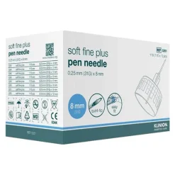 Discount Klinion Soft fine plus Kanülen 8mm 31G 0,25mm, 110 St