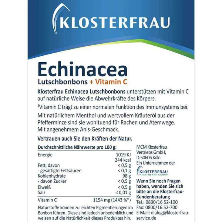 Outlet Klosterfrau Echinacea Bonbons, 24 St