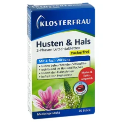 Outlet Husten & Hals Lutschtabletten, 20 St Halsschmerztabletten